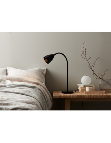 Trotsig table lamp flat black GU10