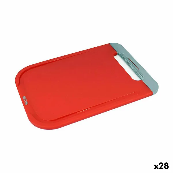 Leikkuulauta Inde Punainen 24,4 x 18 x 0,7 cm (28 osaa)
