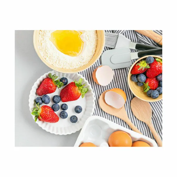 Silikoninen leivontaharja Quttin Foodie Musta 28 x 4 cm 2 mm (18 osaa)