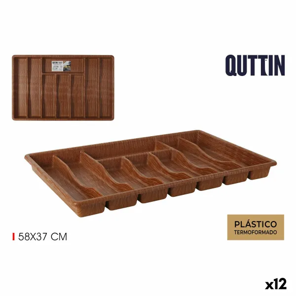 Органайзер для столовых приборов Quttin 59 x 38 cm термопласт (12 штук)