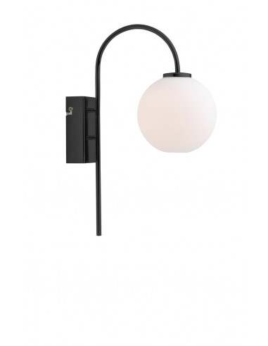 Ballon wall lamp black G9