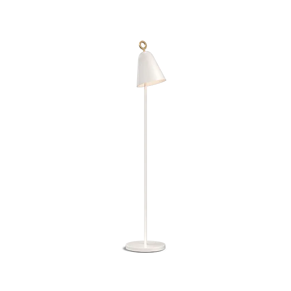 Bella floor lamp antique white E14