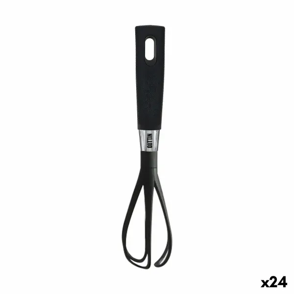 Rankinė šluotelė Quttin Foodie Juoda Nailonas (24 vnt.)