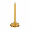 Kitchen Paper holder Quttin Brown Bamboo Silver 16 x 16 x 33,5 cm (12 Units)