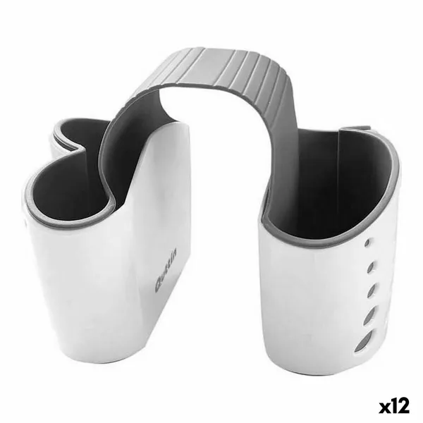 Решетка для мойки Quttin Двойное Белый 15 x 9 x 12 cm (12 штук)