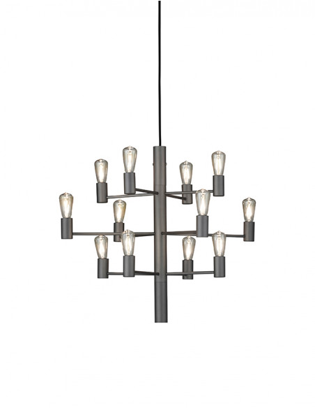 Herstal Chandelier Metal Graphite HB16659712313