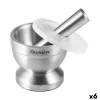 Keittiömortteli Quttin Ruostumaton teräs Teräs 9,8 x 8,2 cm Luistamaton (6 osaa)