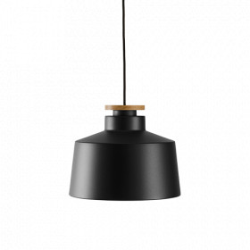 Street pendant M Black E27