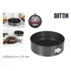Springform Pan Quttin 20 x 6,8 x cm (12 Units)
