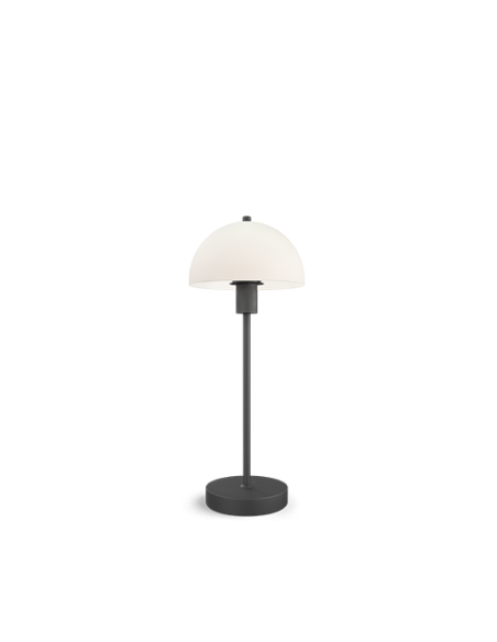 Vienda table lamp black/glass E14