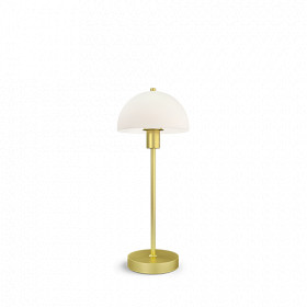 Vienda table lamp brass/glass E14
