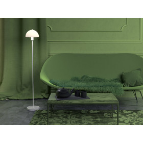 Vienda floor lamp white/glass E14