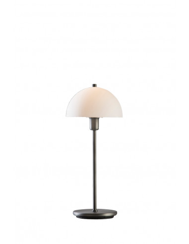 Vienda X table lamp graphite/glass E14