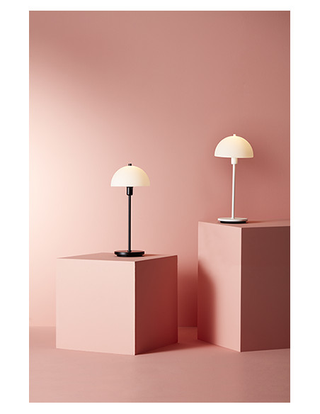 Vienda X table lamp black/glass E14