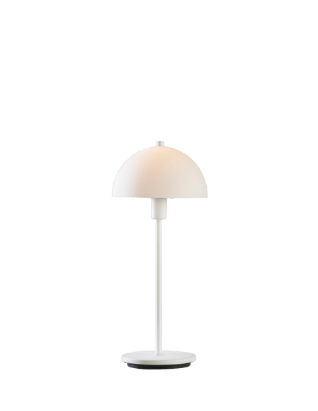 Herstal galda lampa metāla/stikla balta HV13071120920