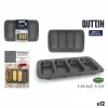 Форма для багетов Quttin Baguette 34,6 x 21,5 x 3 cm (12 штук)