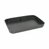 Atsperu Formas Panna Quttin Melns Karbona tērauds 22,5 x 15,5 x 3 cm (12 gb.)