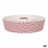 Krāsns Veidne Quttin Rozā 22 x 6 cm 3 Daudzums
