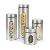 Stiklainis Quttin Skaidrus Sidabras stiklas Plienas 2,2 L 10 x 10 x 30,5 cm (12 vnt.)