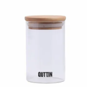 Банка из прозрачного стекла Quttin    6,5 x 11 cm Силикон 250 ml (24 штук)