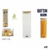 лодка Quttin Бамбук Квадратный 1,3 L 8 x 27 cm (12 штук)