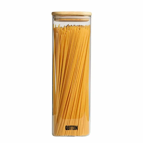 лодка Quttin Бамбук Квадратный 1,3 L 8 x 27 cm (12 штук)
