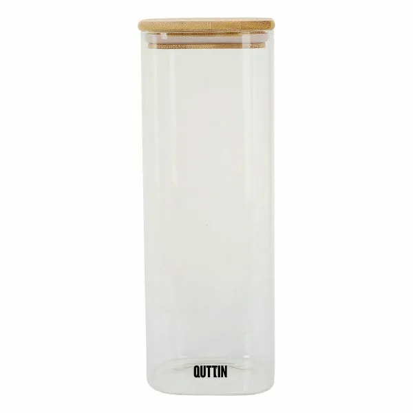 Stiklainis Quttin Bambukas Kvadratai 2,15 L 10,2 x 28 cm (12 vnt.)