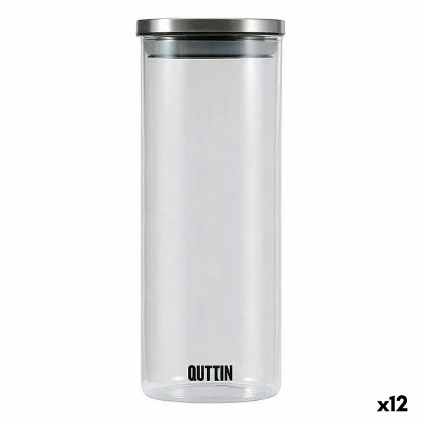 Stiklainis Quttin Silikoninis 10 x 10 x 26 cm (12 vnt.)