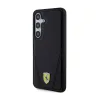 Ferrari Hot Stamp V Lines MagSafe - Samsung Galaxy S24+ case (black)
