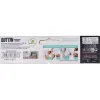 Reusable Food Bag Quttin Vacuum tube 6 Pieces 21 x 22 cm (24 Units)