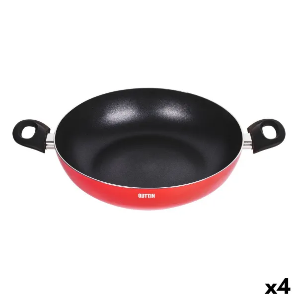 Non-stick frying pan Quttin Infinity Punainen 32 x 46 x 9 cm (4 osaa)