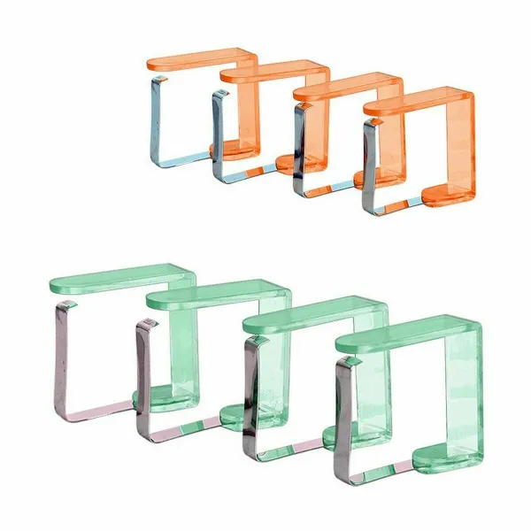Staltiesės segtukas 4,5 x 4,3 cm (4 Dalys) (36 Vienetai)