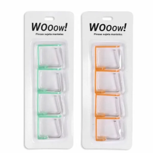 Staltiesės segtukas 4,5 x 4,3 cm (4 Dalys) (36 Vienetai)