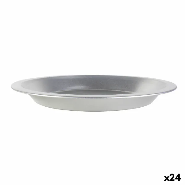 Uunivuoka Hopeinen 25 x 2,5 cm (24 osaa)