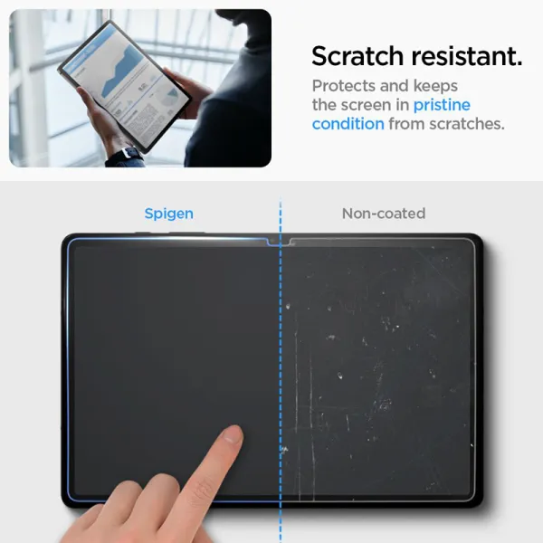 Spigen GLAS.TR EZ FIT - Tempered glass for Samsung Galaxy Tab S9 11" / S9 FE / S10 FE / S10 Lite 10.9" X710 / X716B / X510 / X51