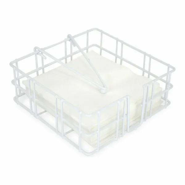 Salvešu Turētājs Confortime Balts 18 x 18 x 6,5 cm (12 gb.)