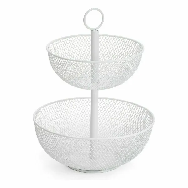 Ваза для фруктов Confortime Двойное Металл 31 x 31 x 41 cm (4 штук)