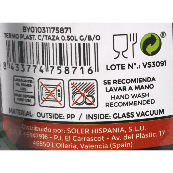 Matkatermari ThermoSport (12 osaa)