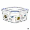 Hermetic Lunch Box Dem 1,5 L 18 x 18 x 10 cm (12 Units)
