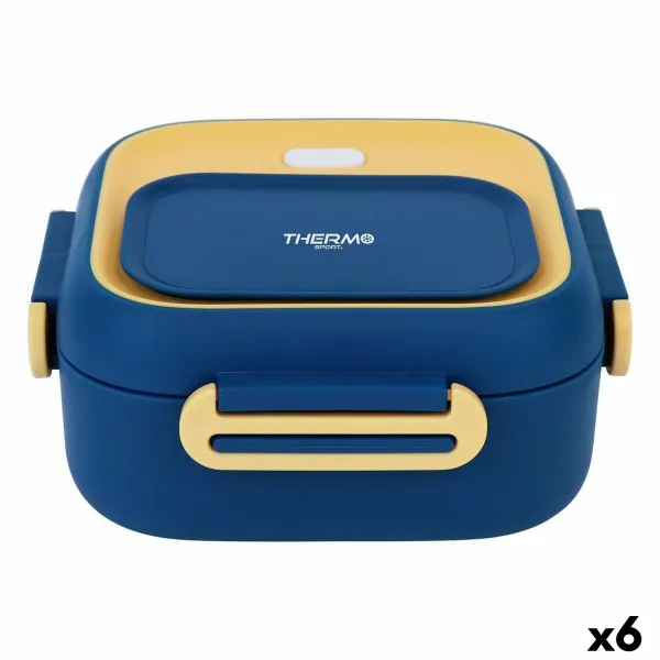 Hermetic Lunch Box ThermoSport Steel Plastic 750 ml 0,75 L Thermal (6 Units)