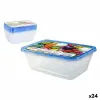 Pusdienu kastīšu komplekts Privilege 49787 Taisnstūra 750 ml 18 x 12 x 6 cm (24 gb.) (9 pcs)