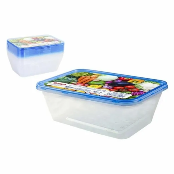 Eväsrasiasetti Privilege 49787 Suorakulmainen 750 ml 18 x 12 x 6 cm (24 osaa) (9 pcs)