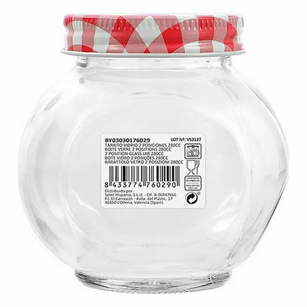 яс Mediterraneo Cтекло 280 ml 9,2 x 7,1 x 9,3 cm (48 штук)