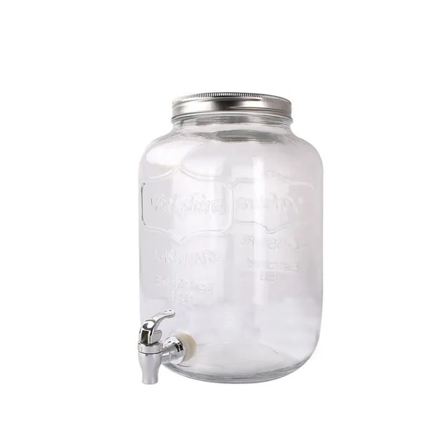 Бутылка воды с краном La Mediterránea Cтекло 4 L (6 штук)
