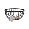 Ваза для фруктов Confortime Rustic Чёрный 25 x 25 x 13 cm 390 cm (12 штук)