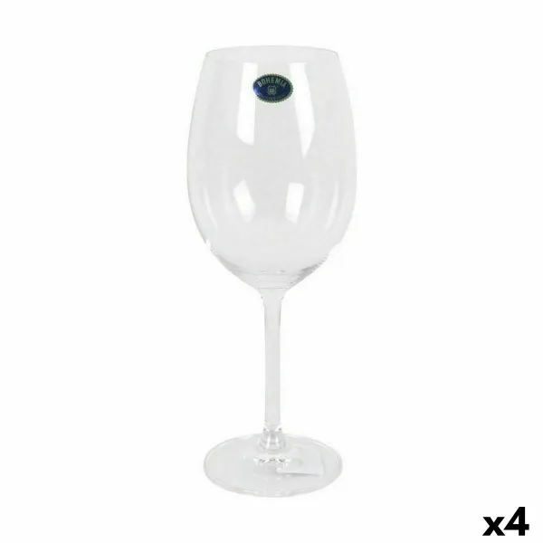 Набор бокалов для вина Bohemia Crystal Clara 450 ml Винный 6 Предметы (4 штук)