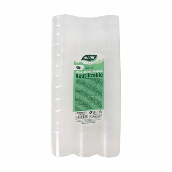 Šota Glāžu Komplekts Algon Vairākkārtēja lietošana 36 Daudzums 30 ml (30 gb.)
