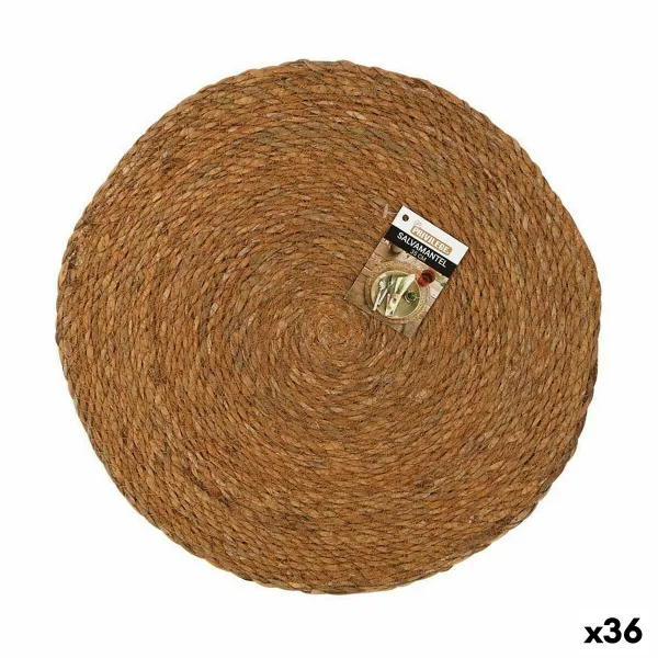 Tabletti Privilege Merilevä Ruskea Ø 35 cm (36 Osaa)