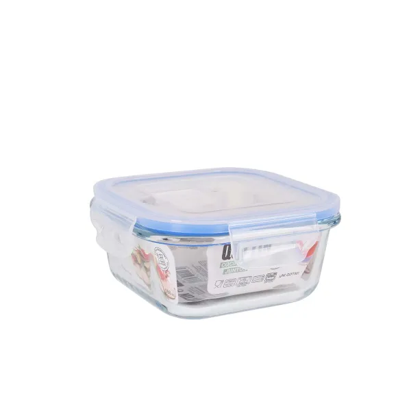 Hermētiska Pusdienu Kastīte Quttin Kvadrāta 550 ml (12 gb.)
