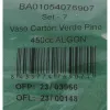 Glāžu komplekts Algon Vienreizējas lietošanas Kartons Zaļš 7 Daudzums 450 ml (16 gb.)